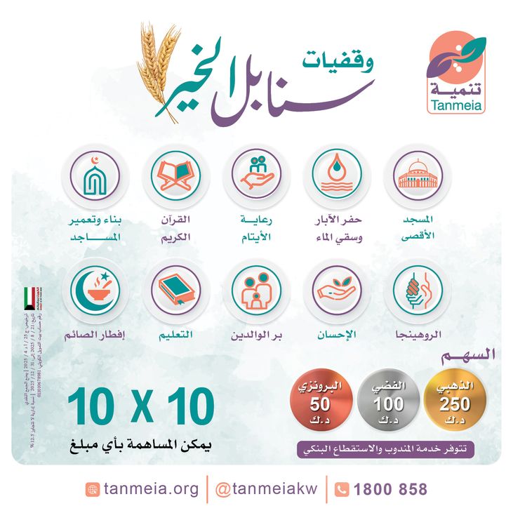وقفيات سنابل الخير وقفيات سنابل الخير